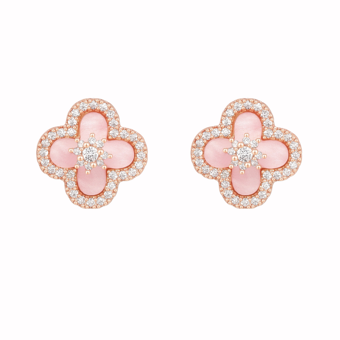 Sakura Cleef Set - Bracelet, Earrings & Necklace