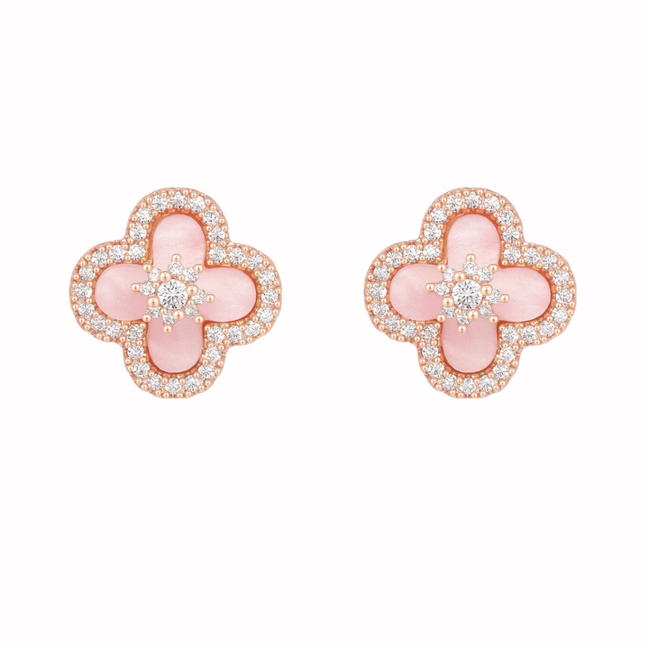 Sakura Cleef Set - Bracelet, Earrings & Necklace