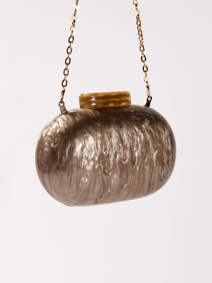 Maizah Acrylic Convertible Clutch