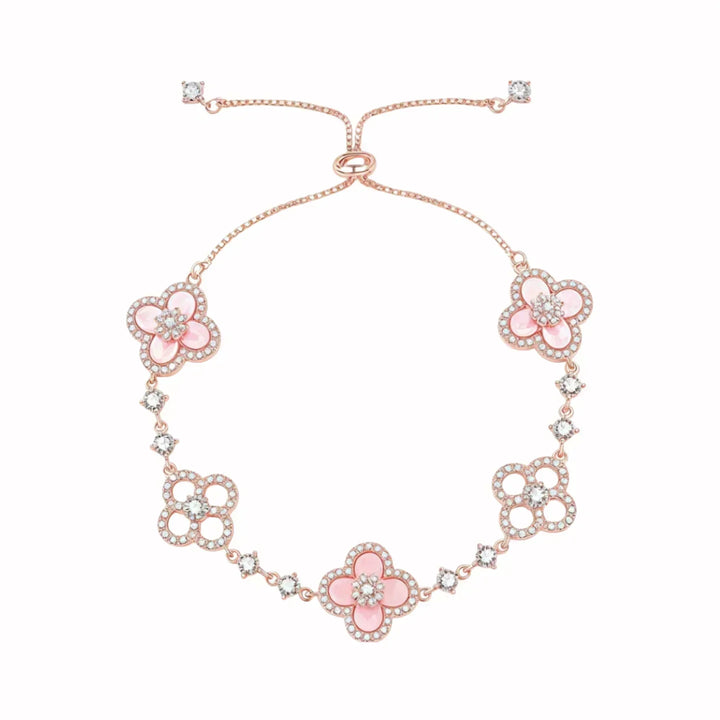 Sakura Cleef Set - Bracelet, Earrings & Necklace