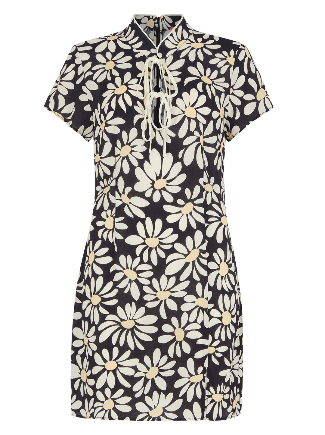 Gretchen Daisy Print Mini Dress